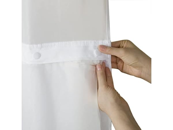 The 10 Best Hookless Shower Curtain Liners of 2025 (Reviews) - FindThisBest