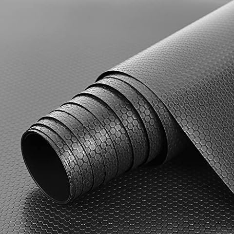  ABN Tool Drawer Liner Non Slip Tool Box Liner - Bulk Rubber Shelf  Liner Roll Black Shelf Liner Non Adhesive, 16in x 16ft