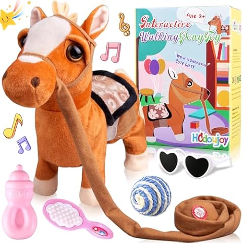 Horse Plush Interactive Toys