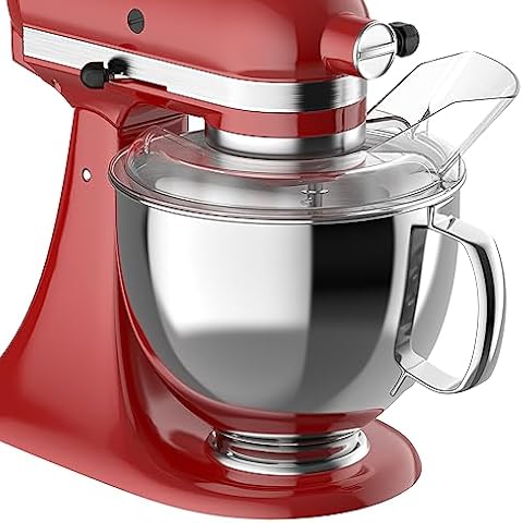 Lot Detail - A SERIOUS MIXER! KENMORE KSM100 STAND UP MIXER WITH 4  ATTACHMENTS, POUR SHIELD, STAINLESS STEEL & GLASS BOWLS - NICE!!!