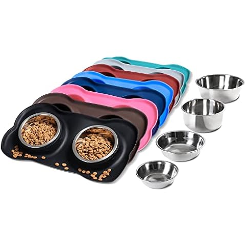 Haute Diggity Dog Bowls Collection | Dishwasher Safe, Food Grade, Non-Skid,  BPA-Free, Chip-Proof, Tip-Proof, and Dishwasher Safe Malamine Bowls with