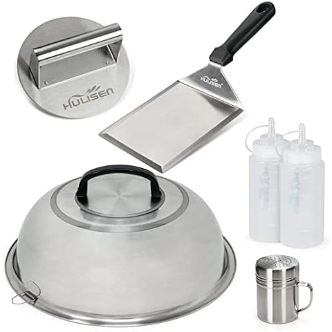 HULISEN Breading Trays Set of 3 Large Stainless Steel Breading Pans for  Dredg