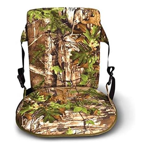 GLOGLOW Outdoor Seat Cushion, Concave Design Portable Hunting Seat Cushion  Foam Padded Zippered Hunting Seat Cushion with Handle for Hunting, Camping