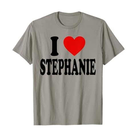 I LOVE HEART STEPHANIE TEES thumbnail