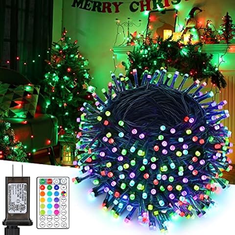 GONK Color Changing Led Christmas Lights,200 LED 66ft Plug in