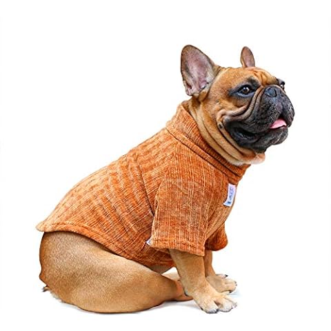 iChoue Rich Dog Series Pet Clothes Shirt T-Shirt Pullover Tank Top French  Bulldog Pug Boston Terrier T-Shirt - Red Diamond, M