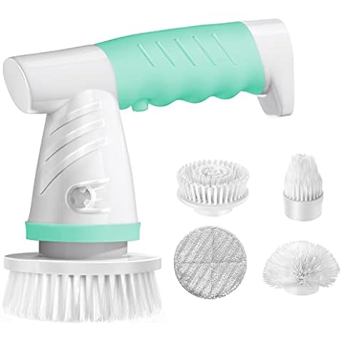 1set cleaning brush,Sonic Scrubber,Cleaning Tool With 4  Brushes,Multifunctional Electric Cleaning Brush,Cleaning Tools - AliExpress