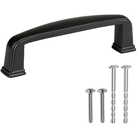 Ilyapa 3 Piece Matte Black Wall Mounted Bathroom Hardware Set