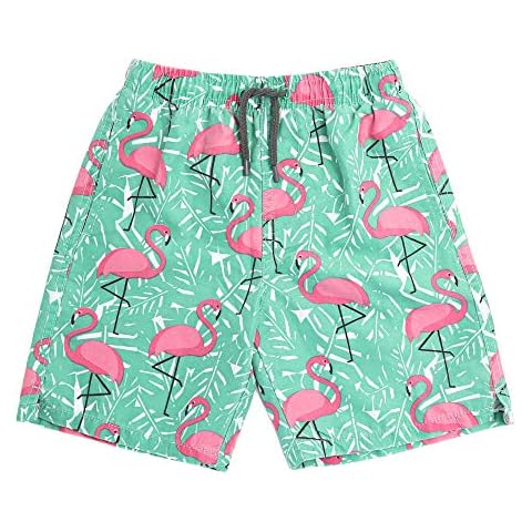  Rolimaka 3 Pack Boy's Swim Trunks Kid Board Shorts