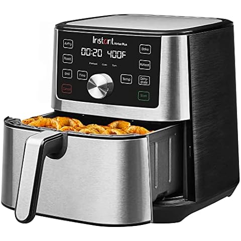Gourmet Edge Digital Air Fryer, Extra Hot Air Fry, Cook, Crisp, Broil,  Roast, Bake (3.5 Quarts) - Esbenshades