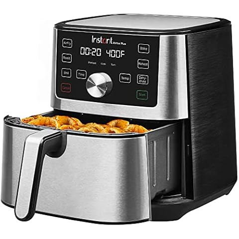 Crux 6 qt. Digital Air Fryer 1500 Watt - White