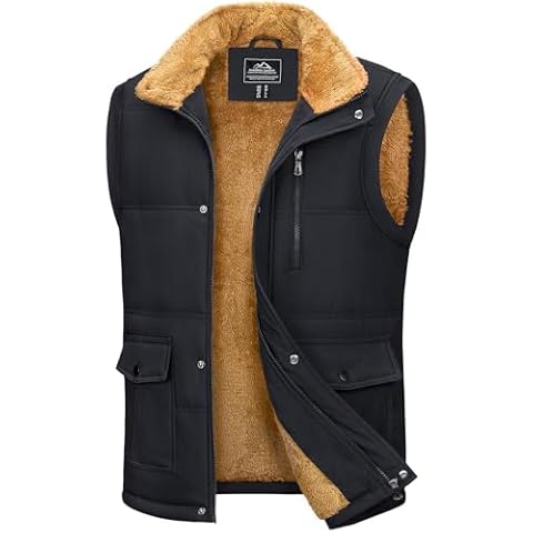 Insulated Outerwear Vests for Men