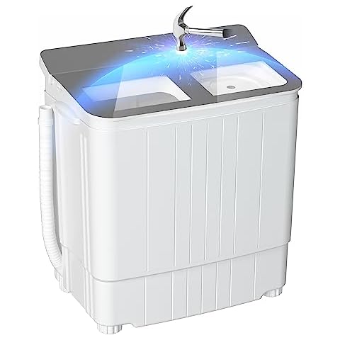 BLACK+DECKER Small Portable Washer, Washing Machine for Household Use, Portable  Washer 3.0 Cu. Ft. with 6 Cycles, Transparent Lid & LED Display - Amazing  Bargains USA - Buffalo, NY