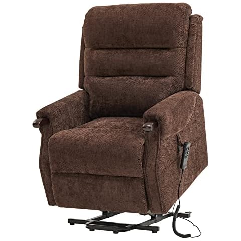 9181 Three Motor Power Recliner with Lumbar Support(Lay Flat)