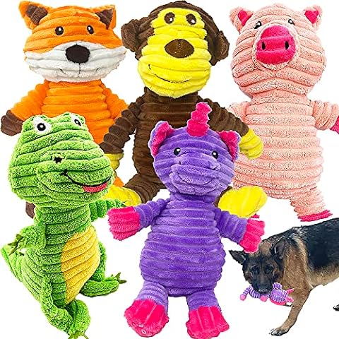 Dammit Doll Dammit Dog - Tax Collector - Squeaky Dog and Puppy Toy from  Plush, Interactive Novelty Toy - Reduces Stress, Boredom, and Anxiety - Gag
