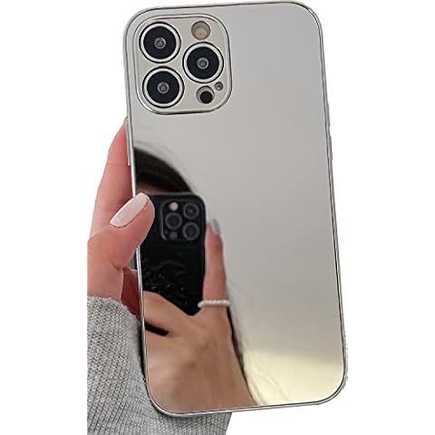 SHAAPA Luxury Brand Frosted Hybrid Mirror Case - iPhone (LV Mirror