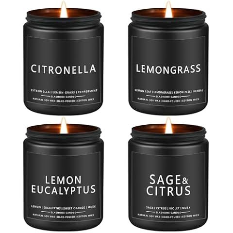 Jar Candles for Patio