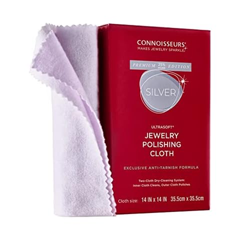 Complete Jewelry Cleaning Solution Kit With Brush, Polishing w