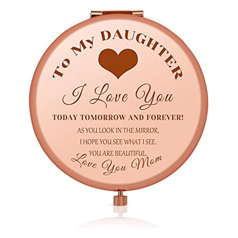 Auntie Gifts from Niece Nephew Appreciation Gift Rose Gold Compact Mirror  Birthday Gifts for Aunt Best Aunt Ever Gifts Aunt Gifts for Mothers Day  Folding Makeup Mirror Thanksgiving Retirement Gifts