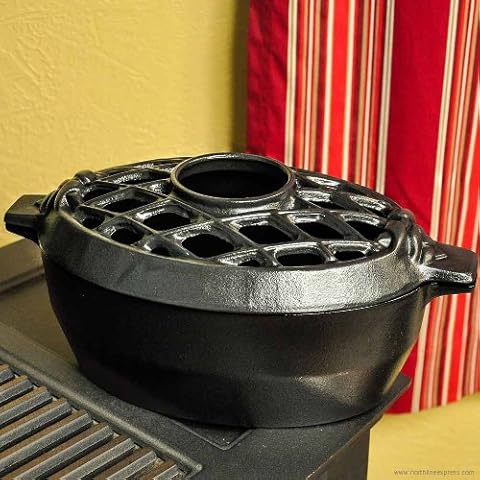 Minuteman International T-50-GR Cast Iron Wood Stove Lattice Top