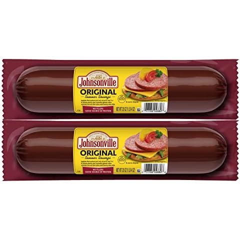 Hickory Farms Farmhouse Summer Sausage 3-Pack, 10 ounces each | Great for  Snacking, Entertaining, Charcuterie, Ready to Eat, High Protein, Low Carb