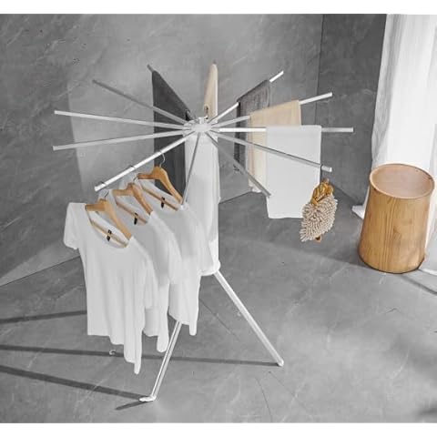  Ligtchser Tripod Clothes Drying Rack, Portable