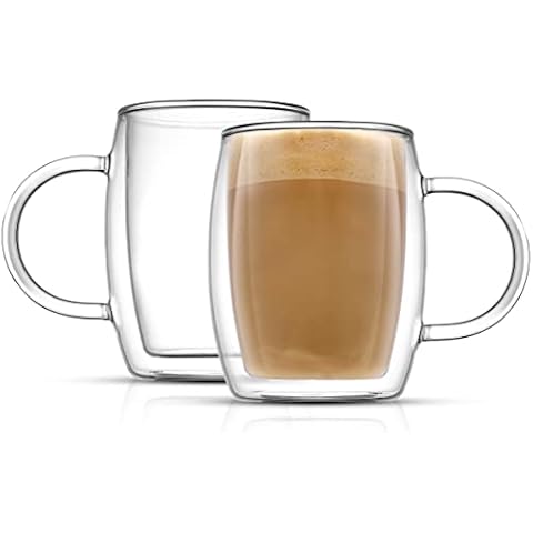 ✓ Best Double Wall Glass Coffee Mugs: Double Wall Glass Coffee