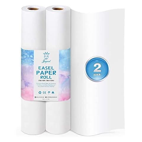 3 Pieces Easel Paper Roll 82 Feet Drawing Sketching Craft Paper Wrapping  Painting Easel Paper for