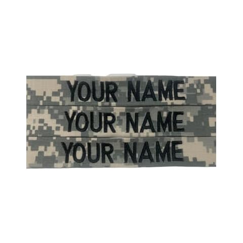 JSM Auto 3 Pieces Multicam OCP Name Tape or Army Tape, Sew-On (Without  Fastener)
