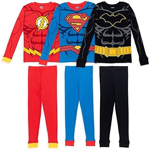 Justice League Pajama Sets for Boys