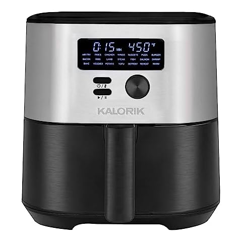 WHALL Air Fryer, 6.2QT Air Fryer Oven with LED Digital Touchscreen