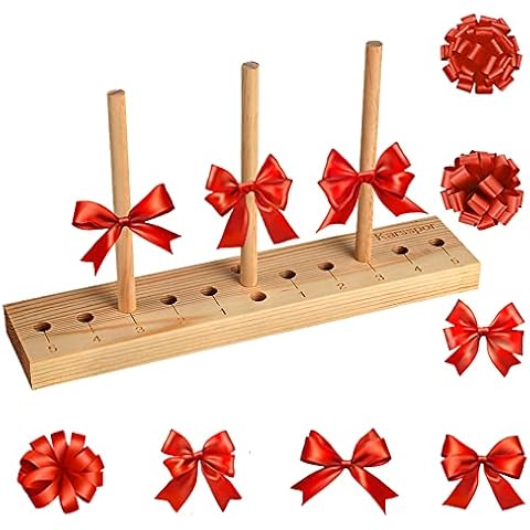 EZ Bow Maker, How to Make Bows, DIY Wreath Bow Maker, Bow Making Tool,  Craft Bow Maker, Christmas Tree Topper Bow Maker, Easy Gift Bow Maker -   Denmark