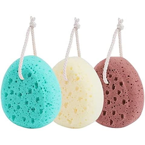 Fu Store Bath Sponges Shower Loofahs 50g Mesh Balls Sponge 4 Solid