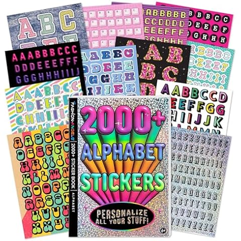 Kids' Alphabet Stickers