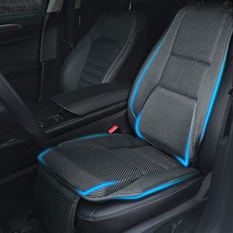 KINGLETING Heated Seat Cushion with Pressure-Sensitive Switch,Heated Seat  Cover for Winter(Black)