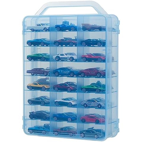 KISLANE 24 Toy Cars Storage for Hot Wheels, Storage Case Compatible with 24  Hot Wheels, Matchbox Cars, Mini Toys, Hot Wheels Storage for Kids, Bag
