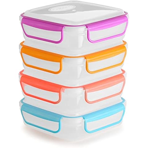 Youngever 3 Pack 20 Ounce Sandwich Containers, Reusable Food Storage  Containers, Meal Prep Containers, Single Sandwich