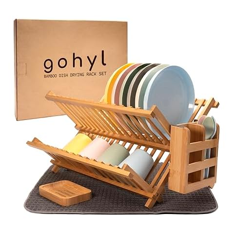 Wood Dish Rack — Small - What's Good