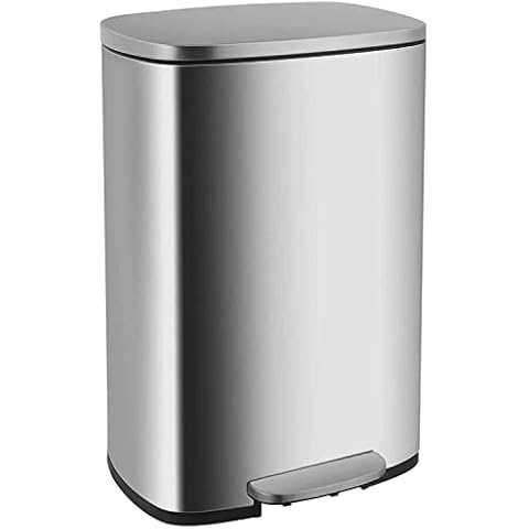 MGHH Trash Can, Automatic Garbage Can, Plastic Touch Free Waste