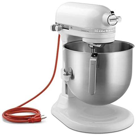 GorillaRock Food Mixer, Commercial Planetary Mixer with Dough Hook, Wire  Whip & Beater