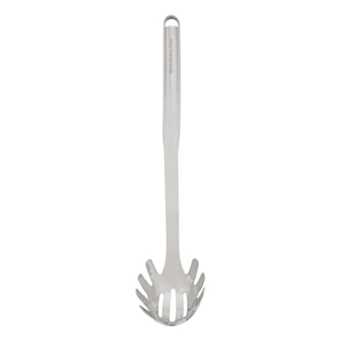 2 Pieces Spaghetti Spoon Large Pasta Server Utensil, 9.4 Inch Stainless  Steel Pasta Tong and 13.6 Inch Pasta Fork with Vacuum Handle, Comfortable  Grip