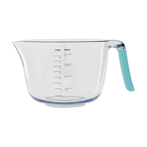 OXO 1144000 Good Grips 2 Quarts (8 Cups) White Measuring Cup / Batter Bowl