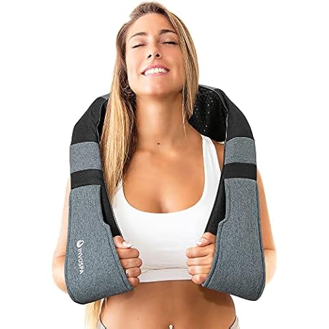  Nekteck Shiatsu Back and Neck Massager with Adjustable Heat and  Strap, Deep Tissue Kneading Electric Massager for Shoulder, Lower Back, Leg  Muscles Pain Relief, Gift for Men/Women/Mom/Dad/Friends : Health & Household