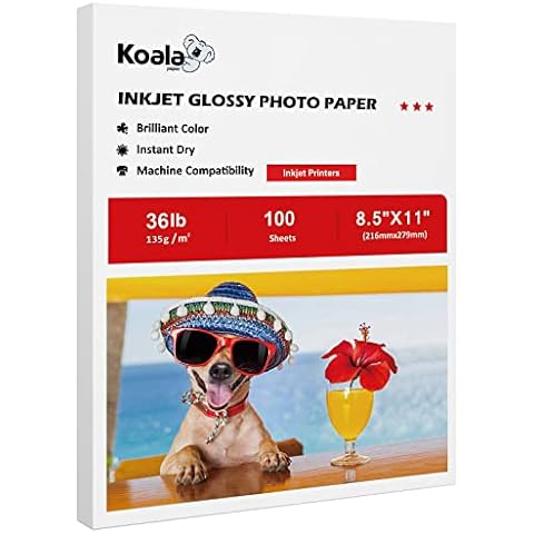 Photo Paper Double-sided Matte 8.5x11inch 50 Sheets, Compatible With Inkjet  Printer, Check Out Today's Deals Now