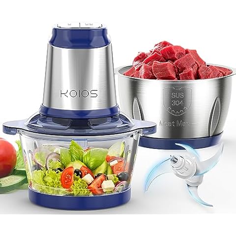 KOIOS 900W Countertop Blenders for Shakes and Smoothies, Protein Drinks  Baby Food Nuts Spices, Grinder for Beans, 11 Pcs Personal Blender with  6-edge