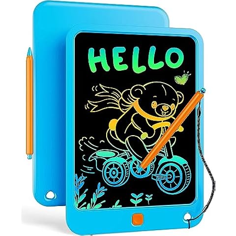 KOKODI LCD Writing Tablet, Unicorn Toys for Girls 3 4 5 6 7 8 Years  Old, Colorful Toddler Doodle Board Drawing Tablet, Educational and Learning  Toys, Christmas Birthday Gift for Girls Boys, Pink 17.99