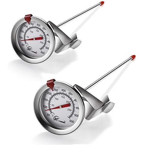 KT THERMO 3 Large Oven Thermometer NSF Accurately- Large Rotary