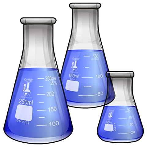 Lab Erlenmeyer Flasks