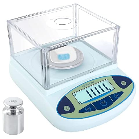 VEVOR Lab Scale Analytical Balance, 500g x 0.01g Accuracy High