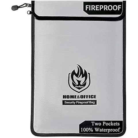 Large Fireproof Document Bags